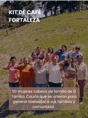 Kit de Café Fortaleza - 3 Ediciones Exclusivas | Regalo Original con  Sentido Social